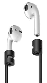 新品未開封 elago AirPods ネック ストラップ 落下防止 ケーブル Amazon | elago AirPods エアーポッズ 対応 ネック ストラップ